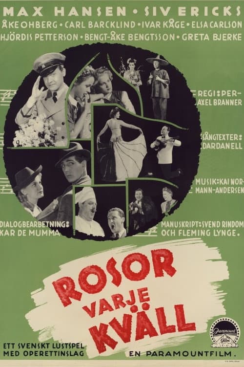 Rosor varje kväll (1939) poster