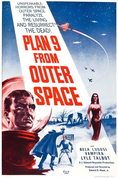 Plan 9 from Outer Space (1957) poster