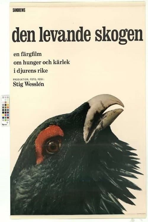 Den levande skogen (1966) poster