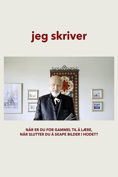 Jeg skriver (2015) poster