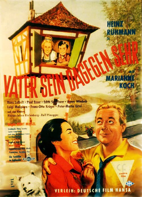 Vater sein dagegen sehr (1957) poster