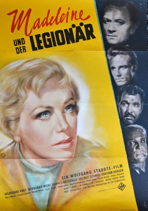 Madeleine und der Legionär (1958) poster