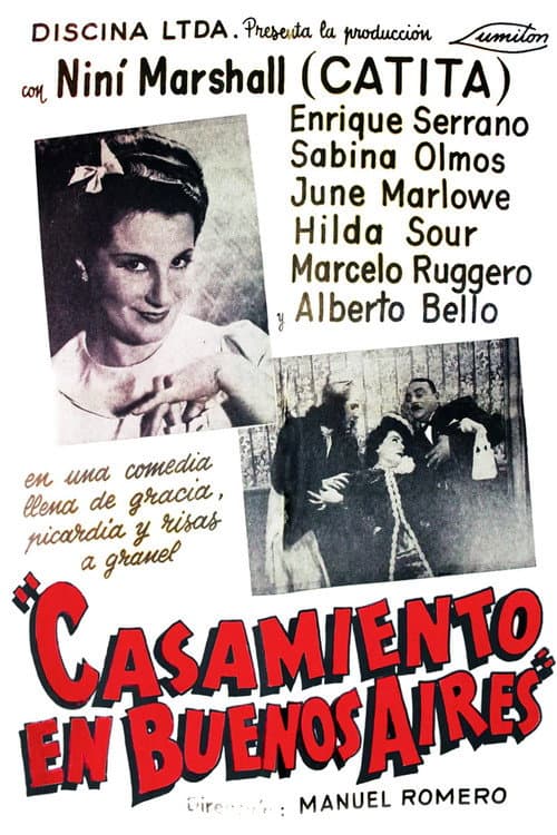 Casamiento en Buenos Aires (1940) poster