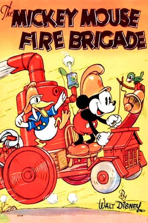 Mickey's Fire Brigade (1935) poster