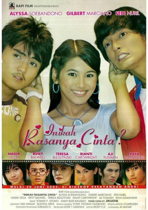 Inikah Rasanya Cinta? (2005) poster