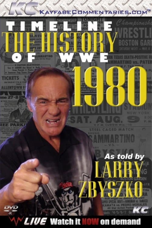 Timeline The History of WWE – 1980 – As told By Larry Zybszko (2012) poster