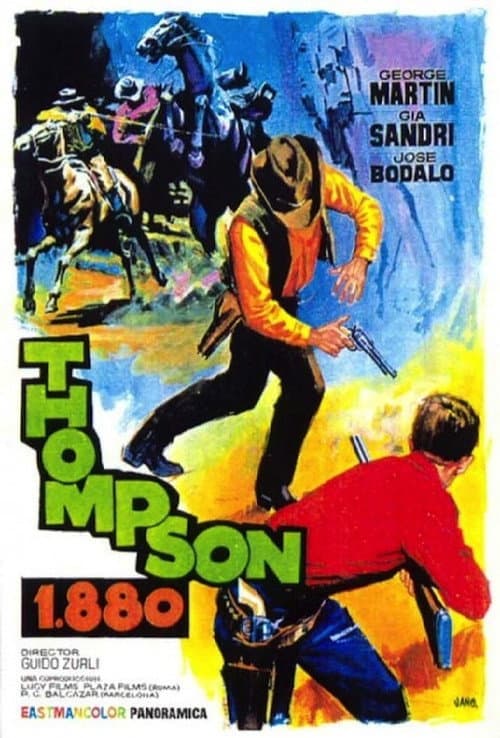 Thompson 1880 (1966) poster