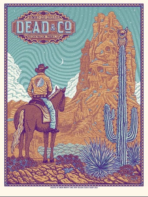 Dead & Company: 2023-05-23 Ak Chin Pavilion, AZ (2023) poster