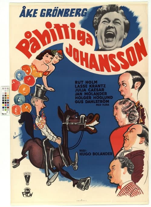 Påhittiga Johansson (1950) poster