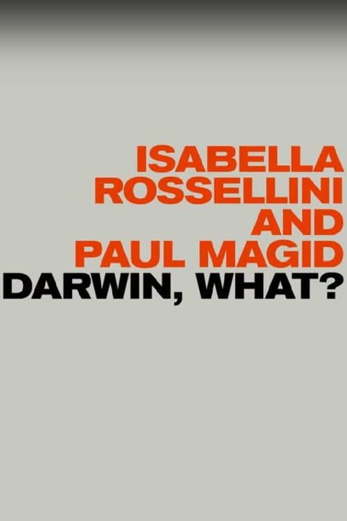 Darwin, What? (2020) poster