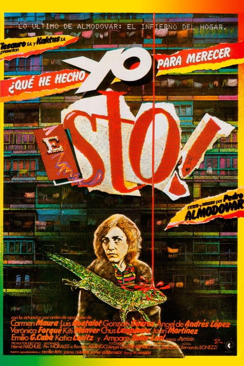 ¿Qué he hecho yo para merecer esto? (1984) poster