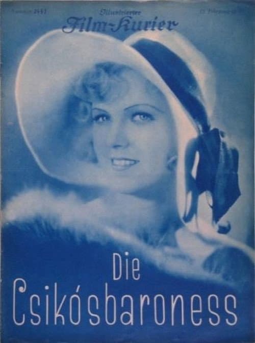 Die Csikosbaroneß (1930) poster