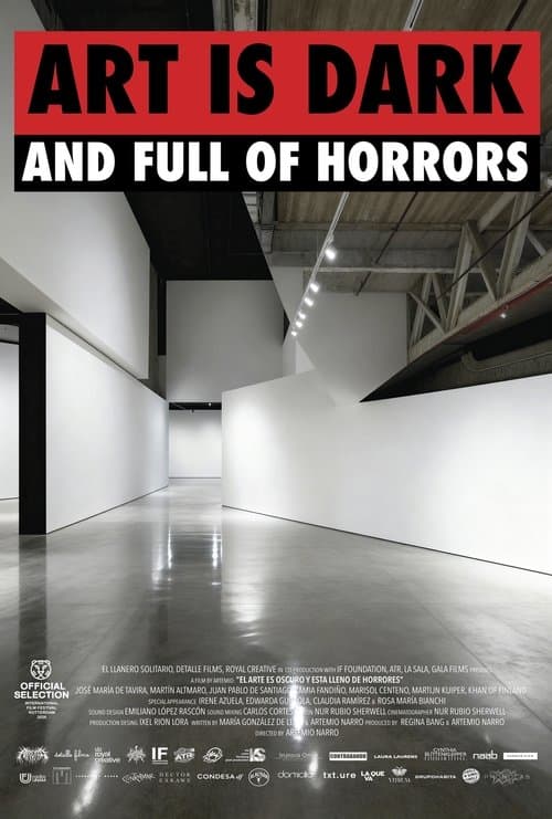 El arte es oscuro y está lleno de horrores (2026) poster