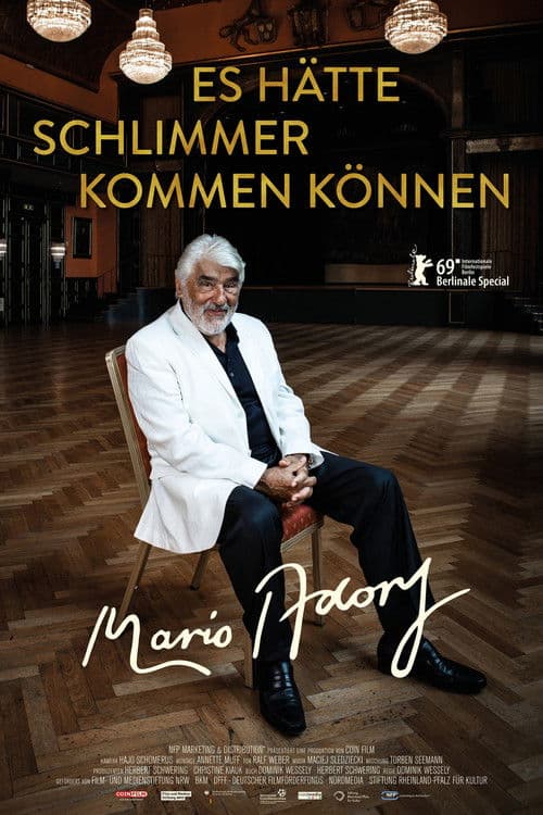 Es hätte schlimmer kommen können - Mario Adorf (2019) poster