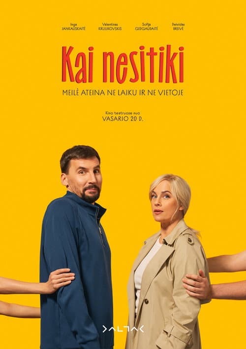 Kai nesitiki (2026) poster