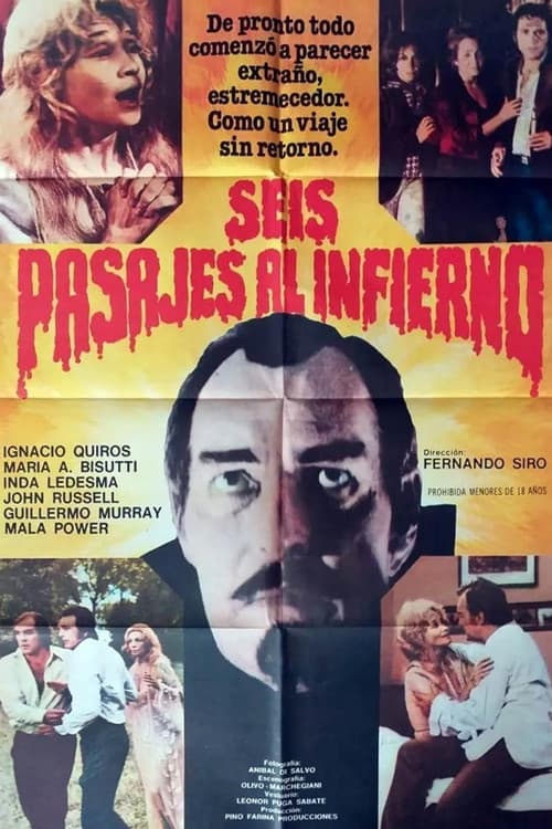 Seis pasajes al infierno (1981) poster