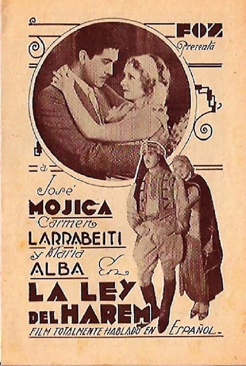 La ley del harem (1931) poster