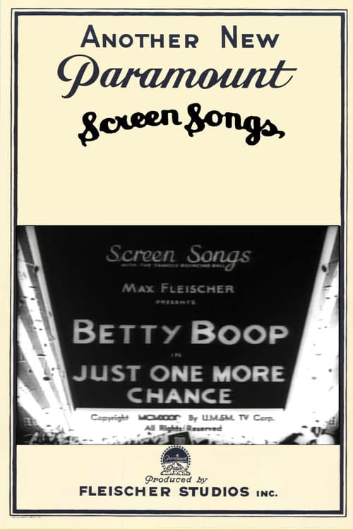 Just One More Chance (1932) poster