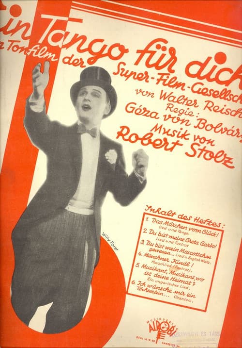 Ein Tango für Dich (1930) poster