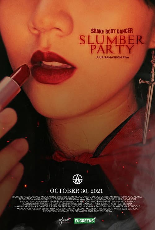 SHAKE BODY DANCER: Slumber Party (2021) poster
