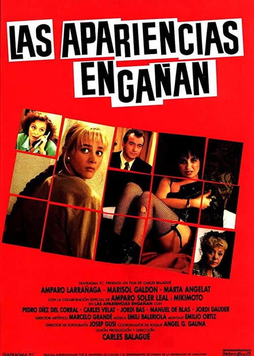 Les aparences enganyen (1991) poster