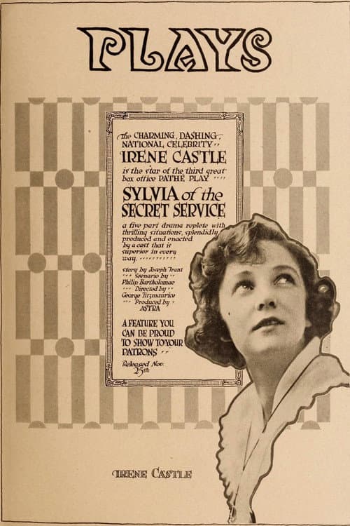 Sylvia of the Secret Service (1917) poster