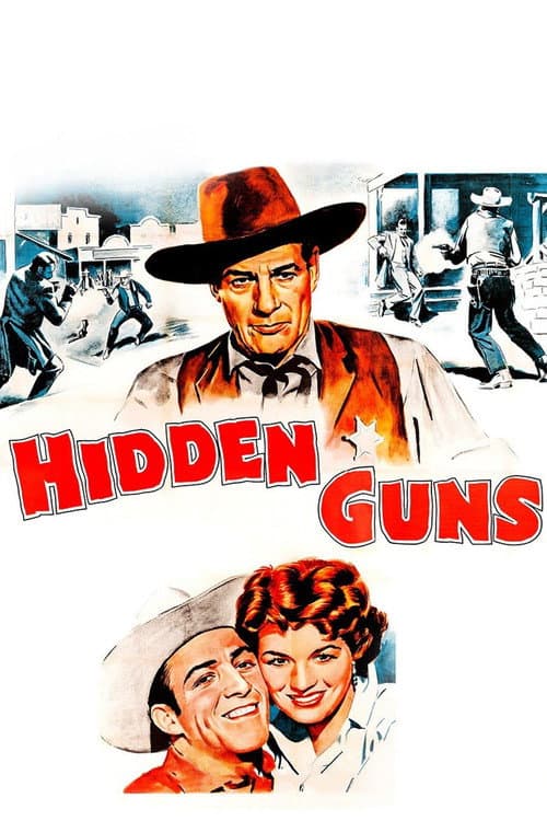 Hidden Guns (1956) poster