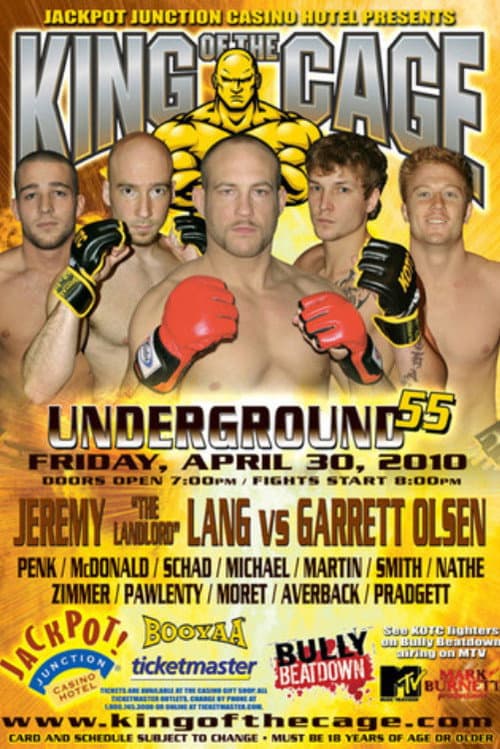 KOTC: Underground 55 (2010) poster