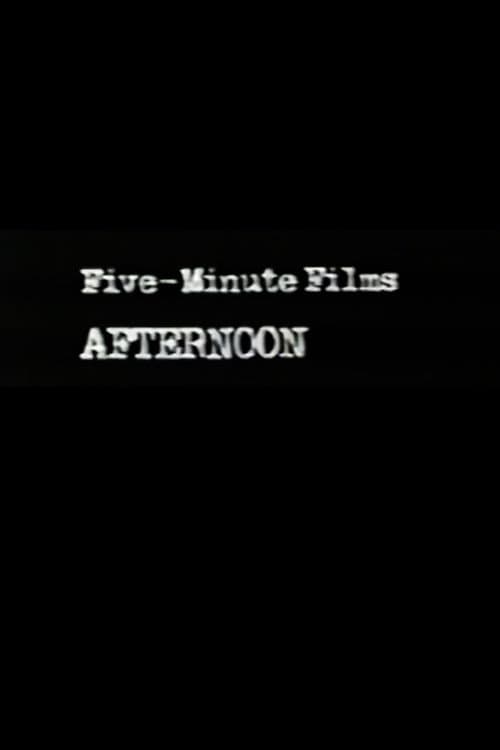 Afternoon (1982) poster