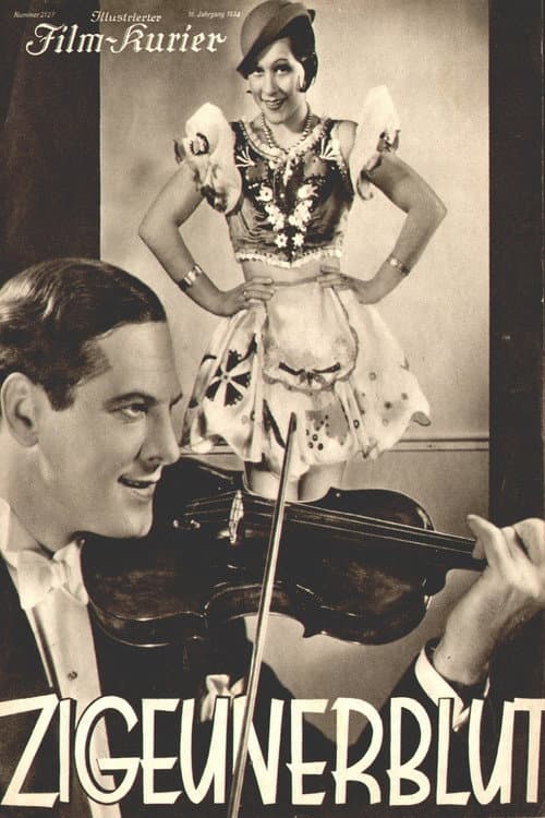 Zigeunerblut (1934) poster