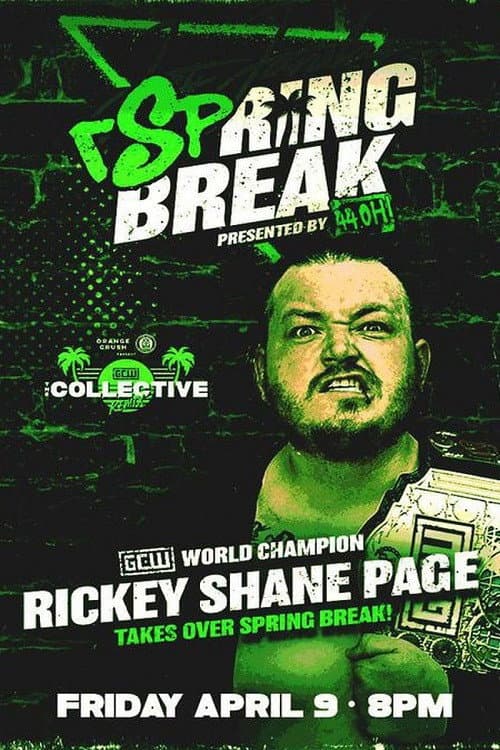 GCW rSpring Break (2021) poster