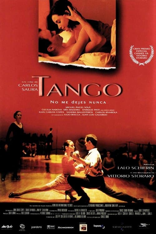 Tango, no me dejes nunca (1998) poster