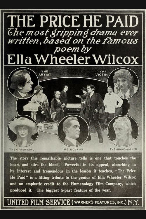 The Price He Paid (1914) poster