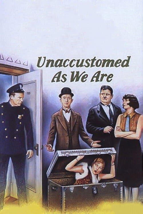 Unaccustomed as We Are (1929) poster