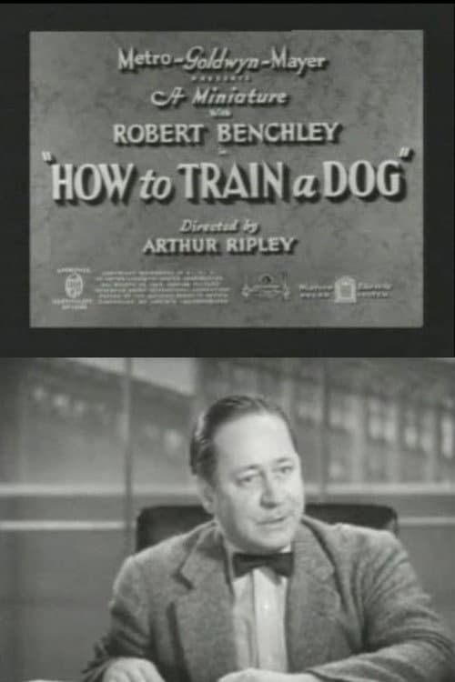 How to Train a Dog (1936) poster