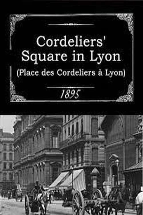 Place des Cordeliers à Lyon (1895) poster