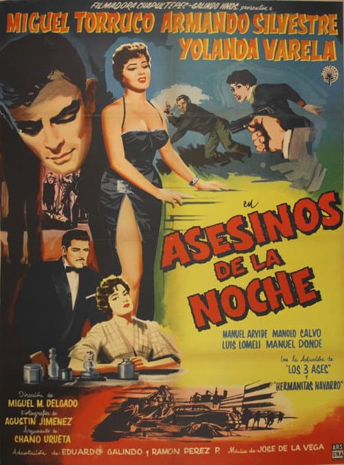 Asesinos de la noche (1957) poster