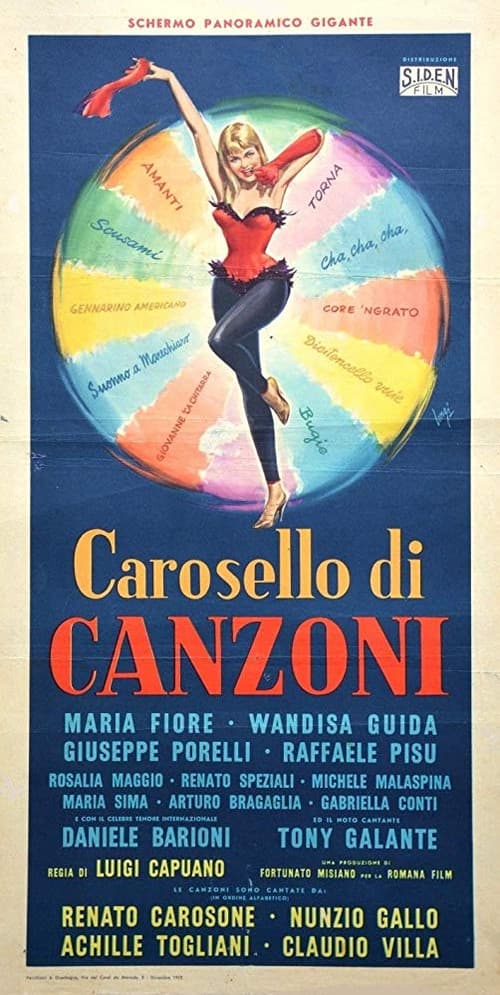 Carosello di canzoni (1958) poster