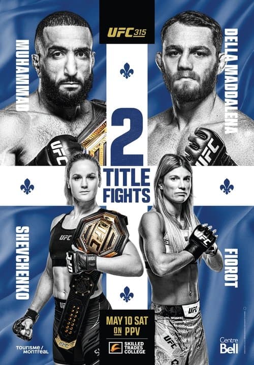 UFC 315: Muhammad vs. Della Maddalena (2025) poster