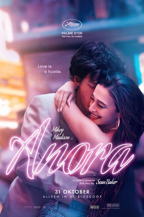 Anora (2024) poster