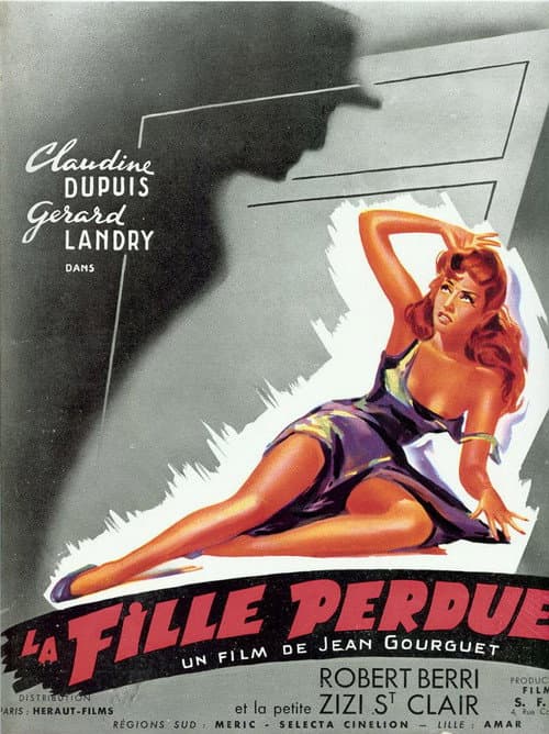 La fille perdue (1954) poster
