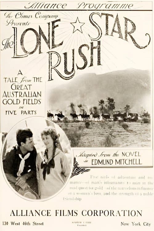 The Lone Star Rush (1915) poster