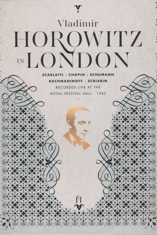 Horowitz in London (1982) poster