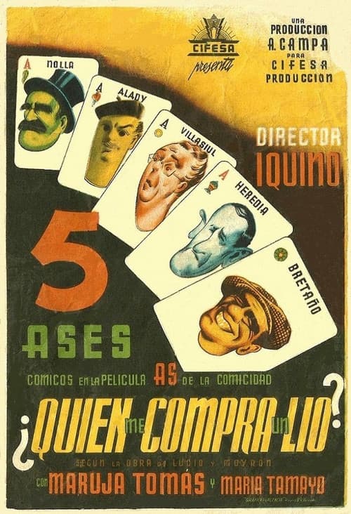 ¿Quién me compra un lío? (1940) poster