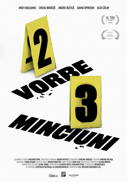 Două vorbe, trei minciuni (2023) poster
