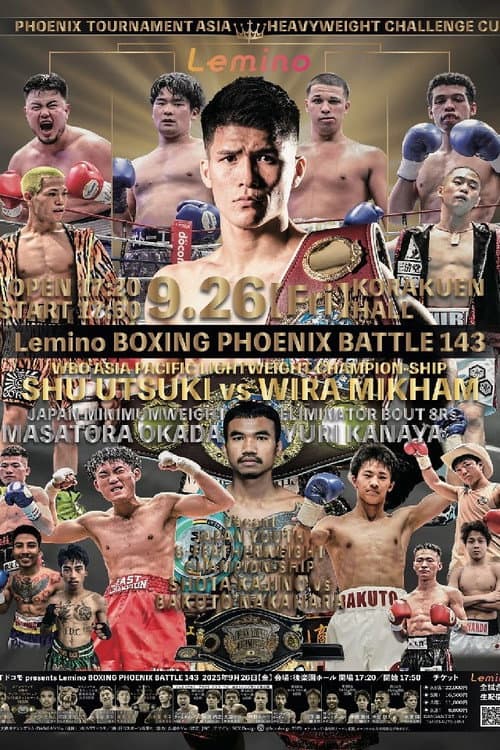 Lemino BOXING PHOENIX BATTLE 143 (2025) poster