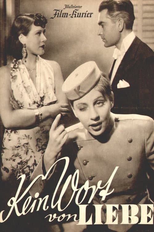 Kein Wort von Liebe (1937) poster