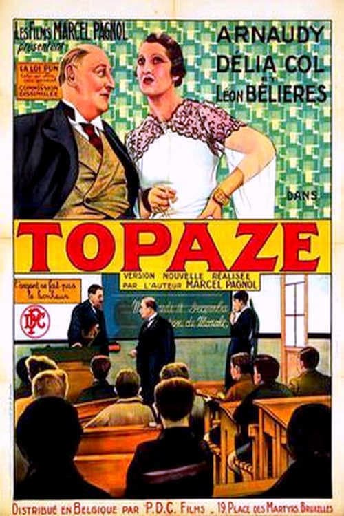 Topaze (1936) poster