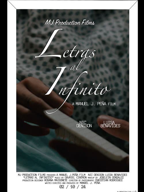 Letras al Infinito (2024) poster