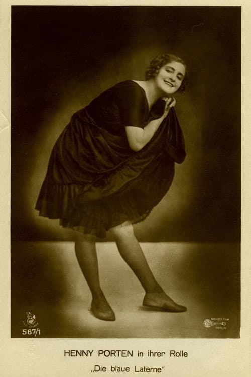 Die blaue Laterne (1918) poster
